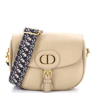 Christian Dior Large Bobby Flap Bag Leather